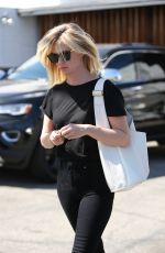 JANUARY JONES Leaves a Beauty Salon in Beverly Hills 04/04/2016
