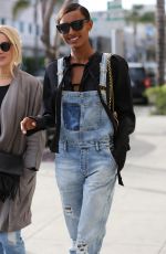 JASMINE TOOKES at Il Pastaio in Beverly Hills 03/30/2016