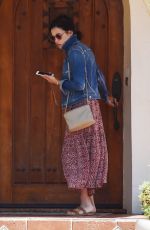 JENNA DEWAN Leaves a Friends House in West Hollywood 04/27/2016