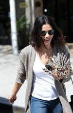 JENNA DEWAN Leaves a Nail Salon in Beverly Hills 04/11/2016