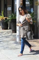 JENNA DEWAN Leaves a Nail Salon in Beverly Hills 04/11/2016