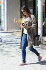 JENNA DEWAN Leaves a Nail Salon in Beverly Hills 04/11/2016