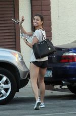 JENNA JOHNSON at DWTS Rehersal in Hollywood 04/17/2016