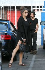 JENNA JOHNSON at DWTS Rehersal in Hollywood 04/17/2016