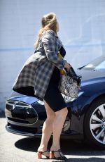 JENNIFER COOLIDGE Leaves a Hair Salon in Los Angeles 04/22/2016