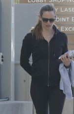 JENNIFER GARNER Heading to a Gym in Brentwood 04/12/2016