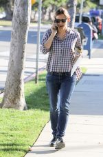 JENNIFER GARNER in Jeans Out in Los Angeles 04/18/2016