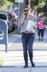 JENNIFER GARNER in Jeans Out in Los Angeles 04/18/2016
