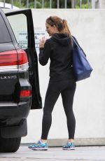 JENNIFER GARNER Leaves a Gym in West Hollywood 04/09/2016