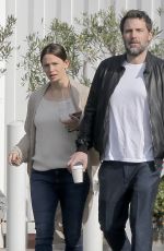 JENNIFER GARNER Out and About in Brentwood 04/22/2016
