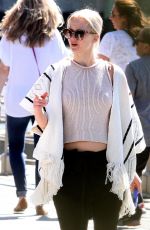 JENNIFER LAWRENCE Out and About in New York 04/17/2016