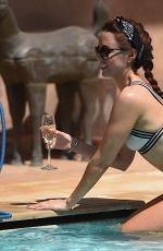 JENNIFER METCALFE in Bikini at a Pool in Marrakech 04/03/2016