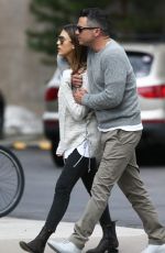 JESSICA ALBA and Cash Warren Out in Aspen 04/09/2016