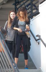 JESSICA ALBA at a Gym in Los Angeles 04/03/2016