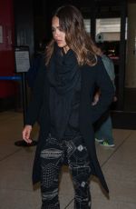 JESSICA ALBA at LAX Airport in Los Angeles 04/17/2016