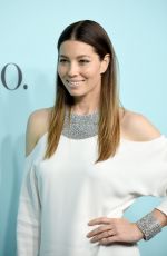JESSICA BIEL at Tiffany & Co. Blue Book Gala in New York 04/15/2016