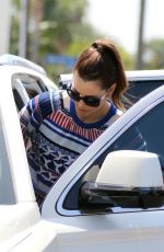JESSICA BIEL Leaves Au Fudge in West Hollywood 04/27/2016
