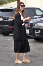 JESSICA BIEL Out and About in Los Angeles 04/06/2016