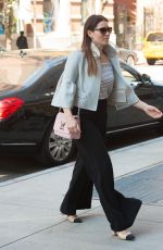 JESSICA BIEL Out and About in New York 04/15/2016