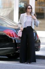 JESSICA BIEL Out and About in New York 04/15/2016