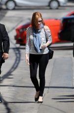 JESSICA CHASTAIN Arrives and Leaves 