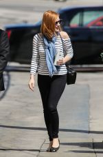 JESSICA CHASTAIN Arrives and Leaves 