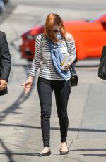 JESSICA CHASTAIN Arrives and Leaves 