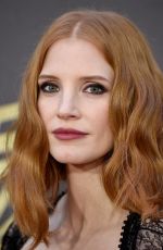 JESSICA CHASTAIN at 2016 MTV Movie Awards in Burbank 04/09/2016
