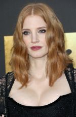 JESSICA CHASTAIN at 2016 MTV Movie Awards in Burbank 04/09/2016