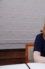 JESSICA CHASTAIN at Foreign Press Association Office Photocall in West Hollywood 04/11/2016