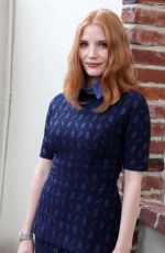 JESSICA CHASTAIN at Foreign Press Association Office Photocall in West Hollywood 04/11/2016