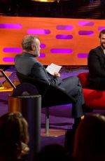 JESSICA CHASTAIN at The Graham Norton Show in London 03/31/2016