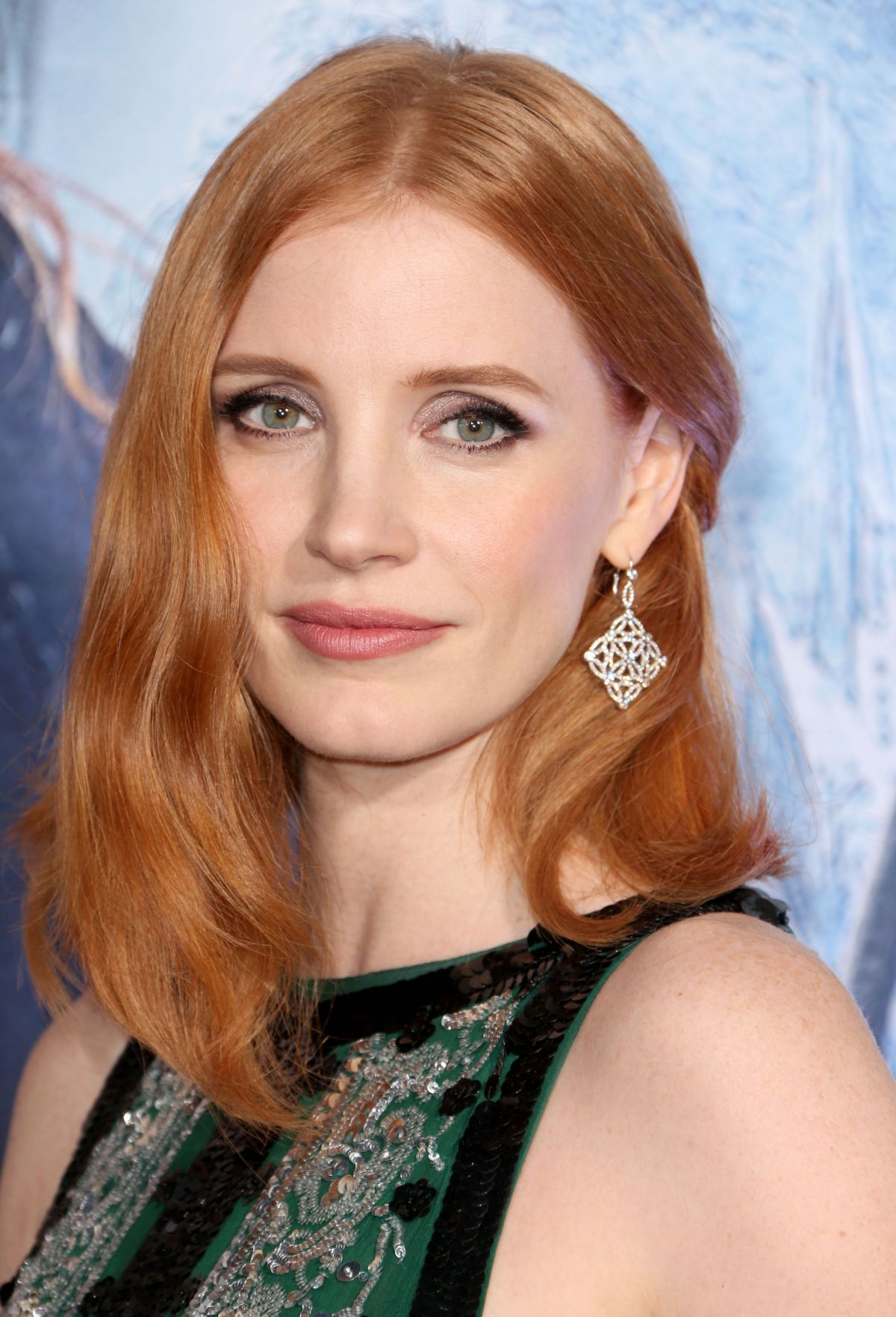 JESSICA CHASTAIN at ‘The Huntsman: Winter’s War’ Premiere in Westwood ...