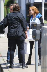 JESSICA CHASTAIN Out in Hollywood 04/21/2016