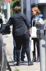 JESSICA CHASTAIN Out in Hollywood 04/21/2016