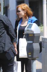 JESSICA CHASTAIN Out in Hollywood 04/21/2016