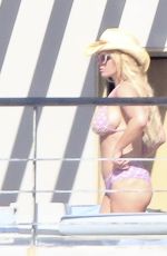 JESSICA SIMPSON in Bikini in Los Cabos 03/30/2016