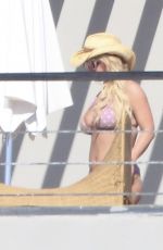 JESSICA SIMPSON in Bikini in Los Cabos 03/30/2016