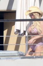 JESSICA SIMPSON in Bikini in Los Cabos 03/30/2016