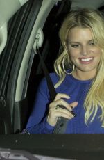 JESSICA SIMPSON Leaves Sherman Bar in Sherman Oaks 04/10/2016