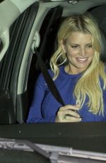 JESSICA SIMPSON Leaves Sherman Bar in Sherman Oaks 04/10/2016