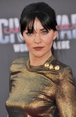 JESSICA SZOHR at Captain America: Civil War Premiere in Los Angeles 04/12/2016