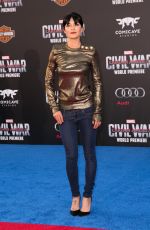 JESSICA SZOHR at Captain America: Civil War Premiere in Los Angeles 04/12/2016