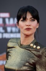 JESSICA SZOHR at Captain America: Civil War Premiere in Los Angeles 04/12/2016