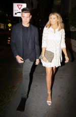 JESSICA WRIGHT at Madeo Restaurant in Los Angeles 03/22/2016