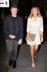 JESSICA WRIGHT at Madeo Restaurant in Los Angeles 03/22/2016