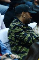 JHENE AIKO at LA Clippers vs Boston Celtics Games at Staples Center 03/28/2016