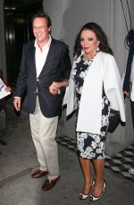 JOAN COLLINS Leaves Craig