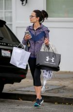 JORDANA BREWSTER Out Shopping in Beverly Hills 04/08/2016