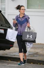 JORDANA BREWSTER Out Shopping in Beverly Hills 04/08/2016